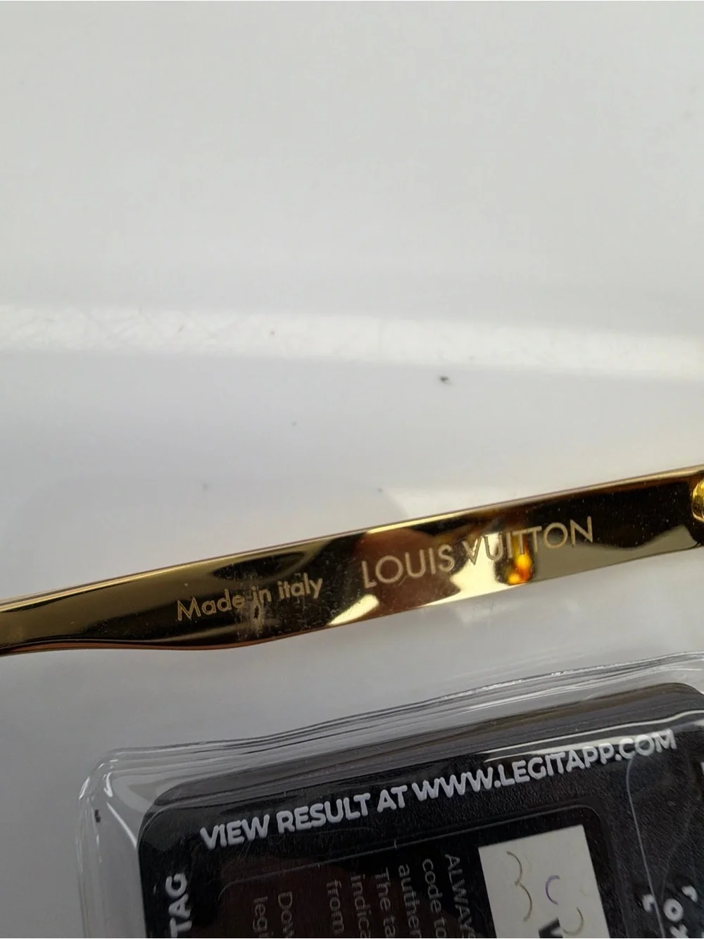 Louis Vuitton 1.1 Millionaires Sunglasses Z1436W Brown/Gold Tone